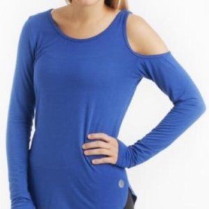 Pure Barre x Splits 59 Cut-out Shoulder LS tee